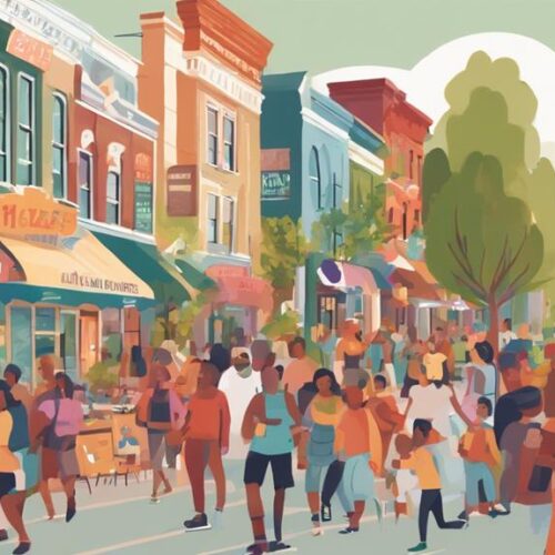 local businesses support community