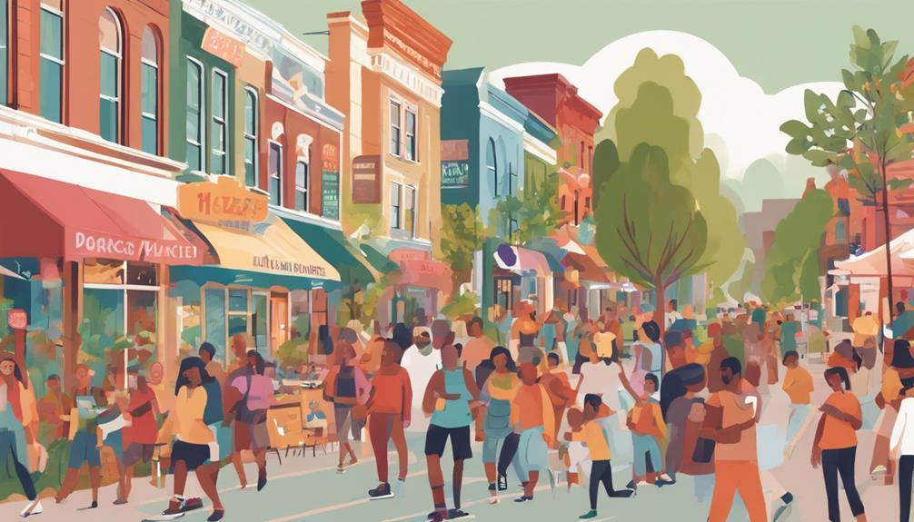 local businesses support community