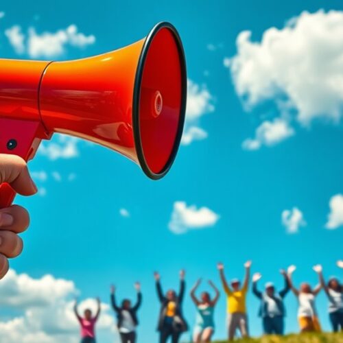 empowering audience action messages