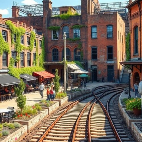 revitalize old industrial spaces