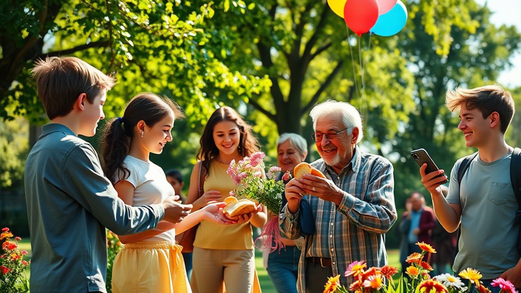 social media promotes kindness