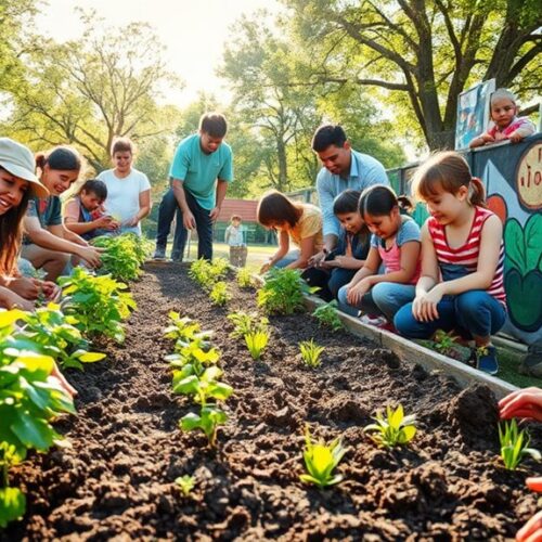 volunteers strengthen community bonds