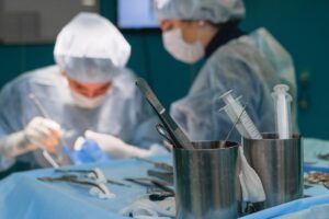 surgeon during surgery
