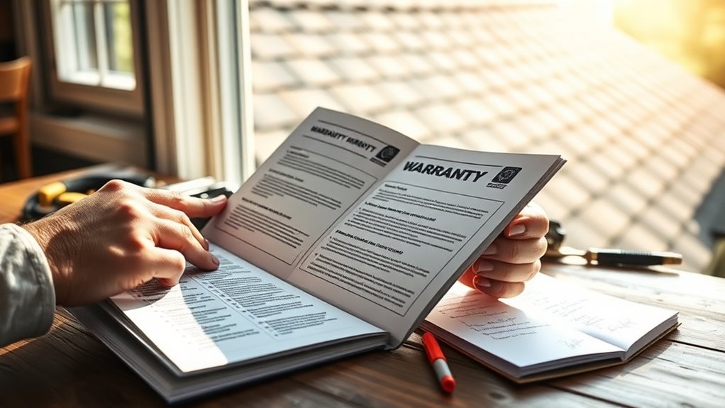 roof warranties and maintenance